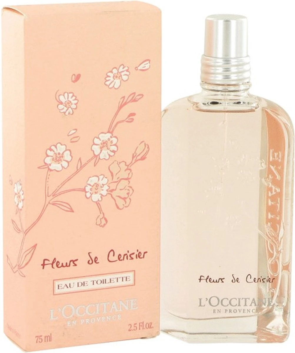 L'Occitane Fleurs De Cerisier - 75 Ml - Eau De Toilette Spray - Damesparfum 5 L'Occitane Fleurs De Cerisier - 75 Ml - Eau De Toilette Spray - Damesparfum - Afbeelding 5