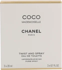 Chanel Coco Mademoiselle Geschenkset - Eau De Toilette + 2x Eau De Toilette Refill -Beroemde Parfum Winkel 1055x1200 5