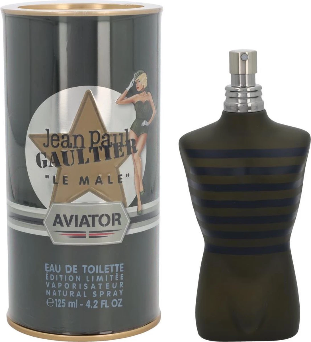 Jean Paul Gaultier Le Male Aviator Eau De Toilette 125ml Spray - Limited Edition 6 Jean Paul Gaultier Le Male Aviator Eau De Toilette 125ml Spray - Limited Edition - Afbeelding 6