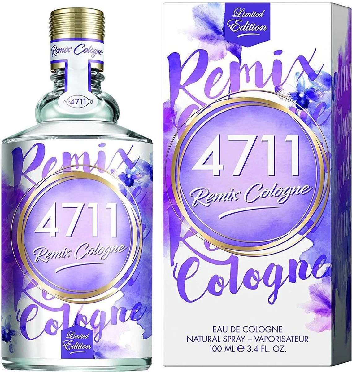 4711 Remix Collection Lavender Eau De Cologne Spray 100 Ml 3 4711 Remix Collection Lavender Eau De Cologne Spray 100 Ml - Afbeelding 3