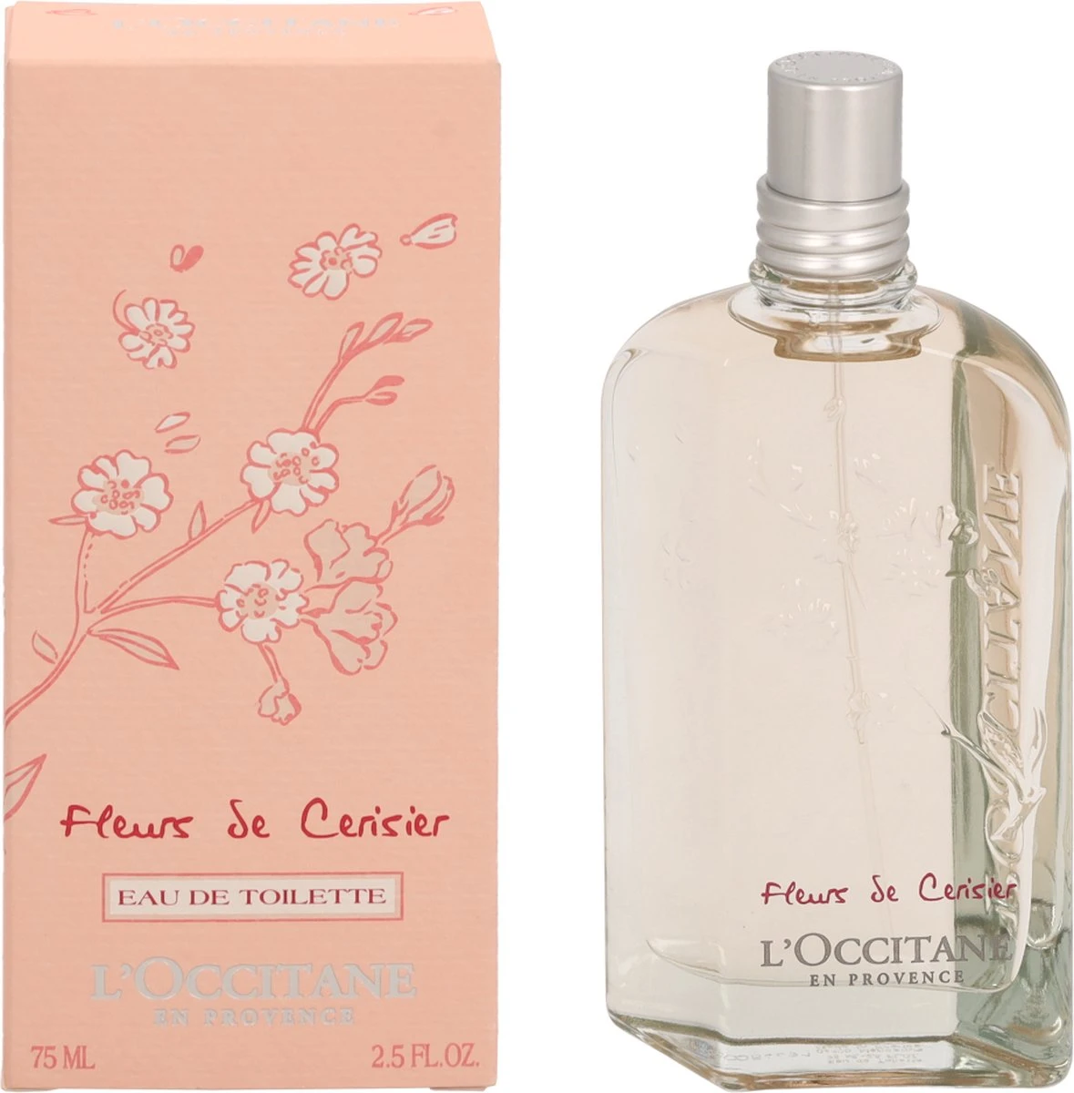 L'Occitane Fleurs De Cerisier - 75 Ml - Eau De Toilette Spray - Damesparfum 6 L'Occitane Fleurs De Cerisier - 75 Ml - Eau De Toilette Spray - Damesparfum - Afbeelding 6