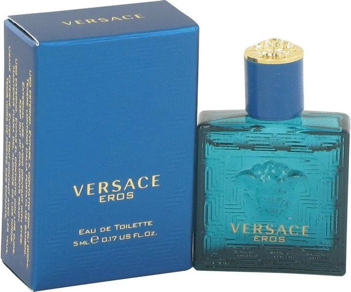 Versace Eros By Versace 5 Ml - Mini EDT 1 Versace Eros By Versace 5 Ml - Mini EDT