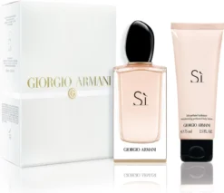 Giorgio Armani Si - 2-delig - Geschenkset -Beroemde Parfum Winkel 1200x1034 1