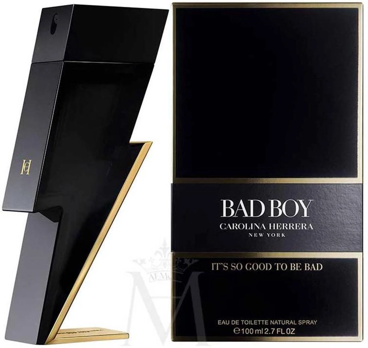 Carolina Herrera - Bad Boy - 100ml - Eau De Toilette - Herenparfum 11 Carolina Herrera - Bad Boy - 100ml - Eau De Toilette - Herenparfum - Afbeelding 11
