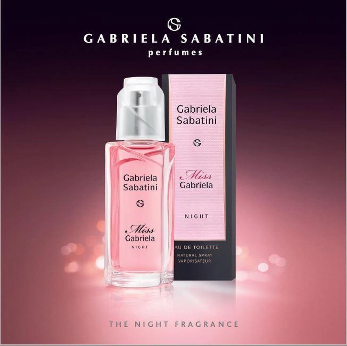 Gabriela Sabatini Miss Gabriela Night Eau De Toilette - 30 Ml 3 Gabriela Sabatini Miss Gabriela Night Eau De Toilette - 30 Ml - Afbeelding 3