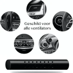 Luxe Auto Luchtverfrisser - 3 Aroma Geuren - Auto Verfrisser - Auto Luchtje - Zwart -Beroemde Parfum Winkel 1200x1198 8