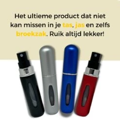 Cetins - Parfum Verstuiver Navulbaar - Mini Parfum Flesje - Reisflesje – Goud -Beroemde Parfum Winkel 1200x1200 384