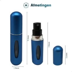 MaxedMore Navulbare Parfumverstuiver 5ml Blauw - 65 Keer Spraybare Parfum Verstuiver - Hervulbaar Tasverstuiver Voor Parfum - Meeneem Mini Geur Flesje Voor Op Reis - Lipstick Formaat Navulbaar Parfumflesje 12 MaxedMore Navulbare Parfumverstuiver 5ml Blauw - 65 Keer Spraybare Parfum Verstuiver - Hervulbaar Tasverstuiver Voor Parfum - Meeneem Mini Geur Flesje Voor Op Reis - Lipstick Formaat Navulbaar Parfumflesje -Beroemde Parfum Winkel 1200x1200 403