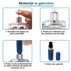MaxedMore Navulbare Parfumverstuiver 5ml Blauw - 65 Keer Spraybare Parfum Verstuiver - Hervulbaar Tasverstuiver Voor Parfum - Meeneem Mini Geur Flesje Voor Op Reis - Lipstick Formaat Navulbaar Parfumflesje 14 MaxedMore Navulbare Parfumverstuiver 5ml Blauw - 65 Keer Spraybare Parfum Verstuiver - Hervulbaar Tasverstuiver Voor Parfum - Meeneem Mini Geur Flesje Voor Op Reis - Lipstick Formaat Navulbaar Parfumflesje -Beroemde Parfum Winkel 1200x1200 405