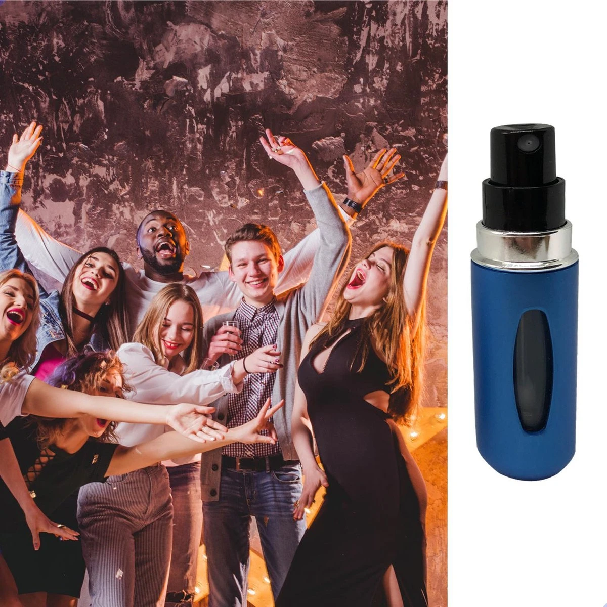 MaxedMore Navulbare Parfumverstuiver 5ml Blauw - 65 Keer Spraybare Parfum Verstuiver - Hervulbaar Tasverstuiver Voor Parfum - Meeneem Mini Geur Flesje Voor Op Reis - Lipstick Formaat Navulbaar Parfumflesje 9 MaxedMore Navulbare Parfumverstuiver 5ml Blauw - 65 Keer Spraybare Parfum Verstuiver - Hervulbaar Tasverstuiver Voor Parfum - Meeneem Mini Geur Flesje Voor Op Reis - Lipstick Formaat Navulbaar Parfumflesje - Afbeelding 9