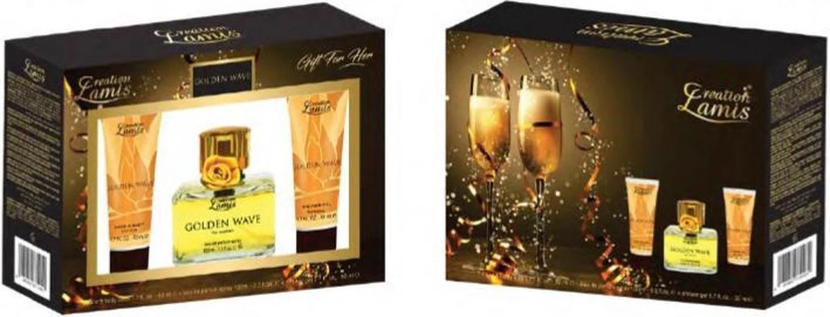 Creation Lamis-Golden Wave-Giftset Voor Dames 1 Creation Lamis-Golden Wave-Giftset Voor Dames