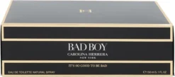Herenparfum Bad Boy Carolina Herrera EDT (150 Ml) -Beroemde Parfum Winkel 1200x531