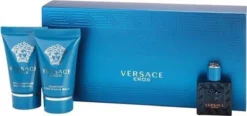 Versace - Eros Gift Of Mini 5 Ml, And Eros 25 Ml (After Shave Balm) Eros 25 Ml - Eau De Toilette - 5ML 11 Versace - Eros Gift Of Mini 5 Ml, And Eros 25 Ml (After Shave Balm) Eros 25 Ml - Eau De Toilette - 5ML -Beroemde Parfum Winkel 1200x563 1