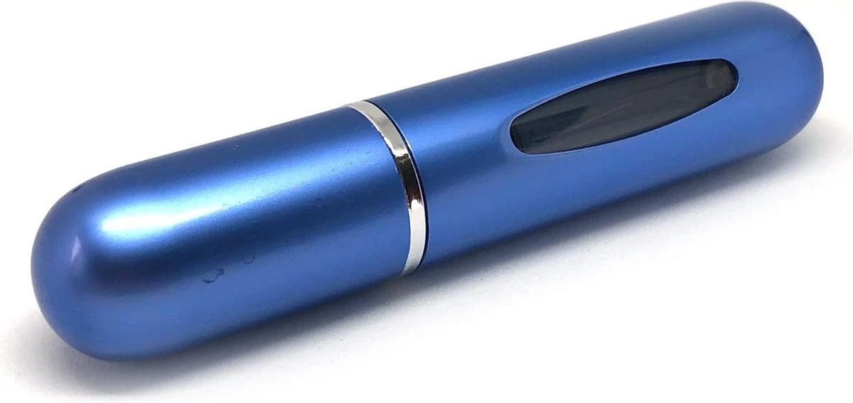 MaxedMore Navulbare Parfumverstuiver 5ml Blauw - 65 Keer Spraybare Parfum Verstuiver - Hervulbaar Tasverstuiver Voor Parfum - Meeneem Mini Geur Flesje Voor Op Reis - Lipstick Formaat Navulbaar Parfumflesje 2 MaxedMore Navulbare Parfumverstuiver 5ml Blauw - 65 Keer Spraybare Parfum Verstuiver - Hervulbaar Tasverstuiver Voor Parfum - Meeneem Mini Geur Flesje Voor Op Reis - Lipstick Formaat Navulbaar Parfumflesje - Afbeelding 2