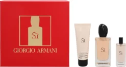 Giorgio Armani Si Giftset 190 Ml -Beroemde Parfum Winkel 1200x637 2