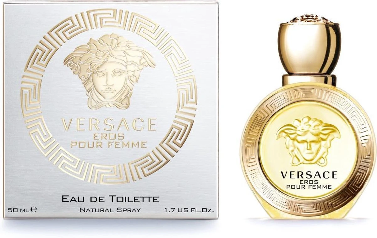Versace Eros Pour Femme Vrouwen 50ml Eau De Toilette 6 Versace Eros Pour Femme Vrouwen 50ml Eau De Toilette - Afbeelding 6