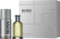 Hugo Boss Bottled Giftset - 50 Ml Eau De Toilette Spray + 150 Ml Deodorant Spray - Cadeauset Voor Heren
