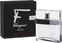 Salvatore Ferragamo F Black Pour Homme - Eau De Toilette Spray - 100 Ml -Beroemde Parfum Winkel 1200x834