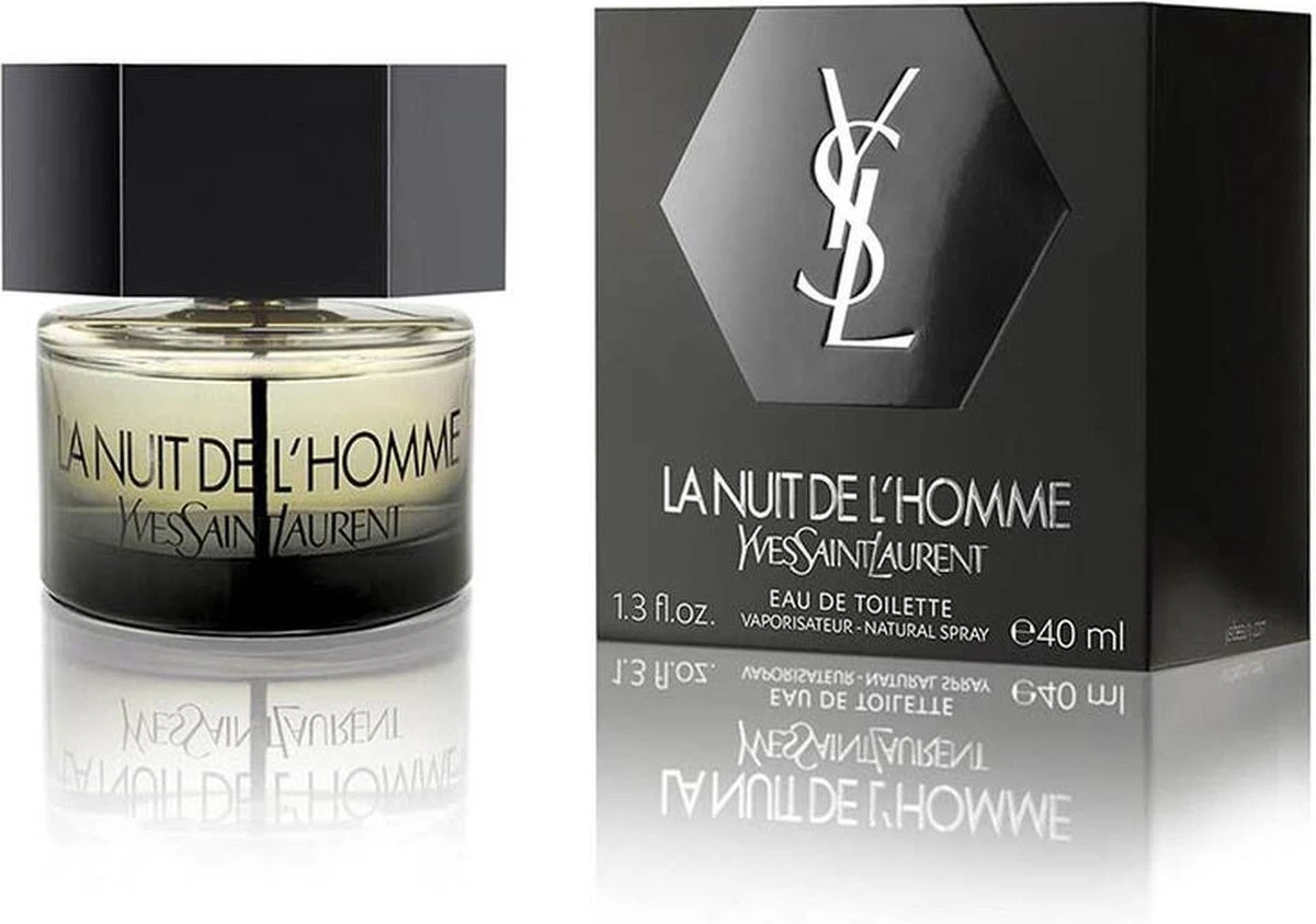 Yves Saint Laurent La Nuit De L'Homme Eau De Toilette Spray 40 Ml 3 Yves Saint Laurent La Nuit De L'Homme Eau De Toilette Spray 40 Ml - Afbeelding 3