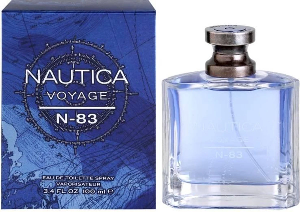 Nautica Voyage N-83 100 Ml - Eau De Toilette Spray - Herenparfum 3 Nautica Voyage N-83 100 Ml - Eau De Toilette Spray - Herenparfum - Afbeelding 3