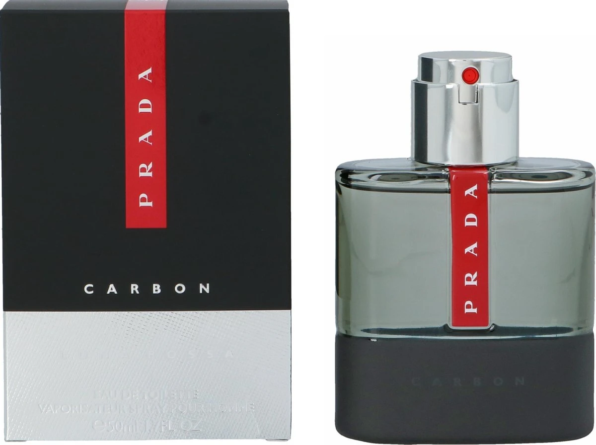 Prada - Luna Rossa Carbon 50ml - Eau De Toilette Spray 3 Prada - Luna Rossa Carbon 50ml - Eau De Toilette Spray - Afbeelding 3