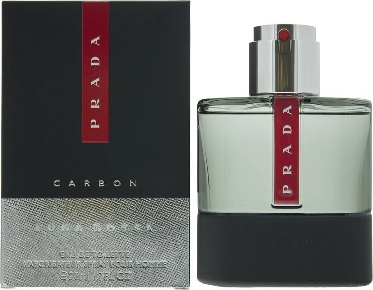 Prada - Luna Rossa Carbon 50ml - Eau De Toilette Spray 10 Prada - Luna Rossa Carbon 50ml - Eau De Toilette Spray - Afbeelding 10
