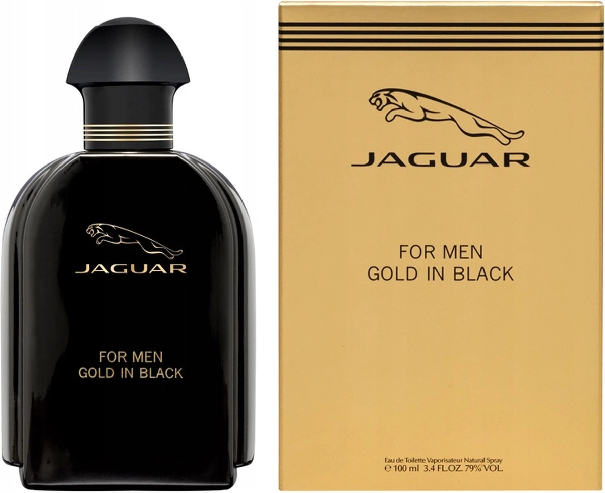 Jaguar Gold In Black - 100ml - Eau De Toilette 1 Jaguar Gold In Black - 100ml - Eau De Toilette