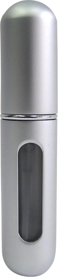 Fuzi Tools - Parfum Verstuiver - 5ML - Matt Grijs - Hervulbaar - Reisflesje - Mini Parfum Flesje