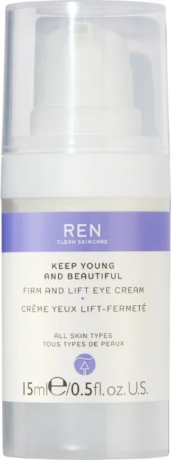 Ren Clean Skincare - Keep Young And Beautiful Firm And Lift Eye Cream -Beroemde Parfum Winkel 448x1200