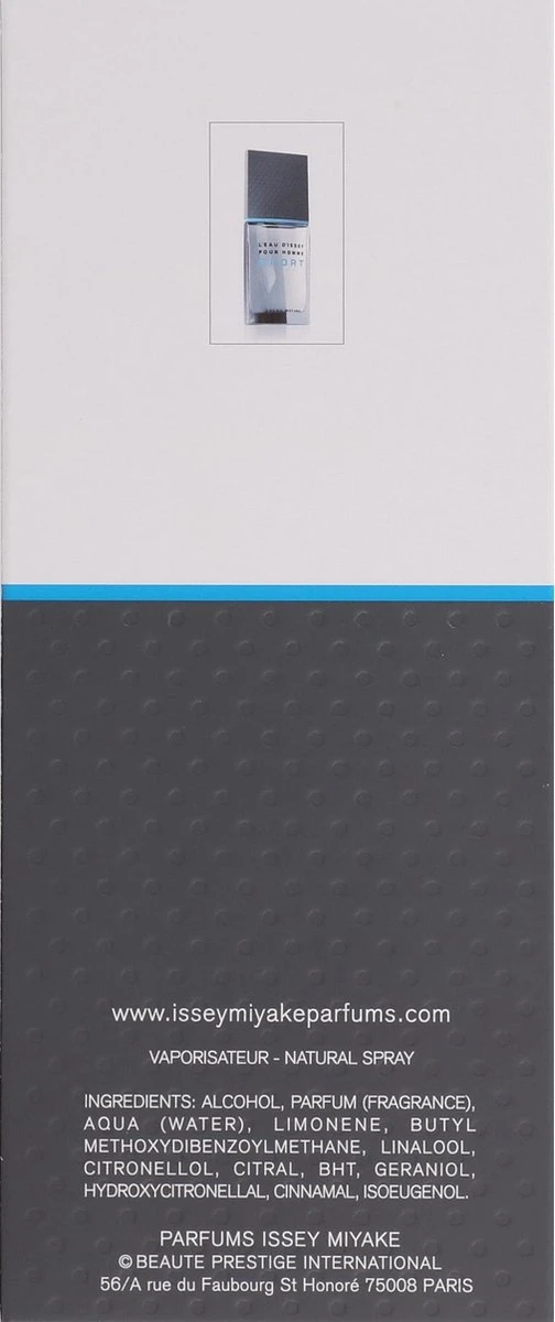 Issey Miyake Sport - 50ml - Eau De Toilette 2 Issey Miyake Sport - 50ml - Eau De Toilette - Afbeelding 2