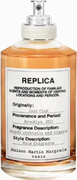Replica Jazz Club By Maison Margiela 100 Ml - Eau De Toilette Spray -Beroemde Parfum Winkel 514x1200