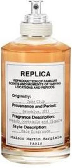 Replica Jazz Club By Maison Margiela 100 Ml - Eau De Toilette Spray -Beroemde Parfum Winkel 516x1200 1