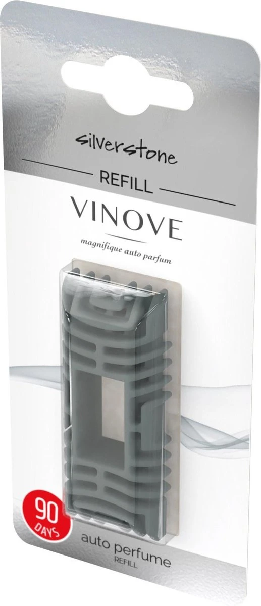 Vinove Navulling Autoparfum Silverstone 1 Vinove Navulling Autoparfum Silverstone
