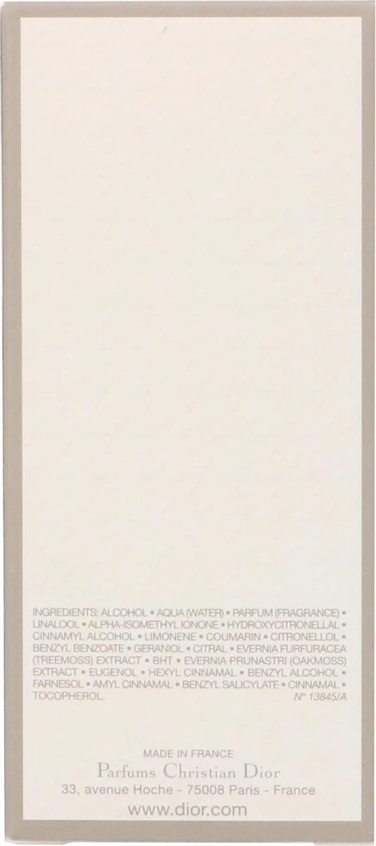 Miss Dior 50 Ml - Eau De Toilette - Damesparfum 12 Miss Dior 50 Ml - Eau De Toilette - Damesparfum - Afbeelding 12