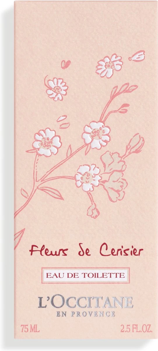 L'Occitane Fleurs De Cerisier - 75 Ml - Eau De Toilette Spray - Damesparfum 2 L'Occitane Fleurs De Cerisier - 75 Ml - Eau De Toilette Spray - Damesparfum - Afbeelding 2