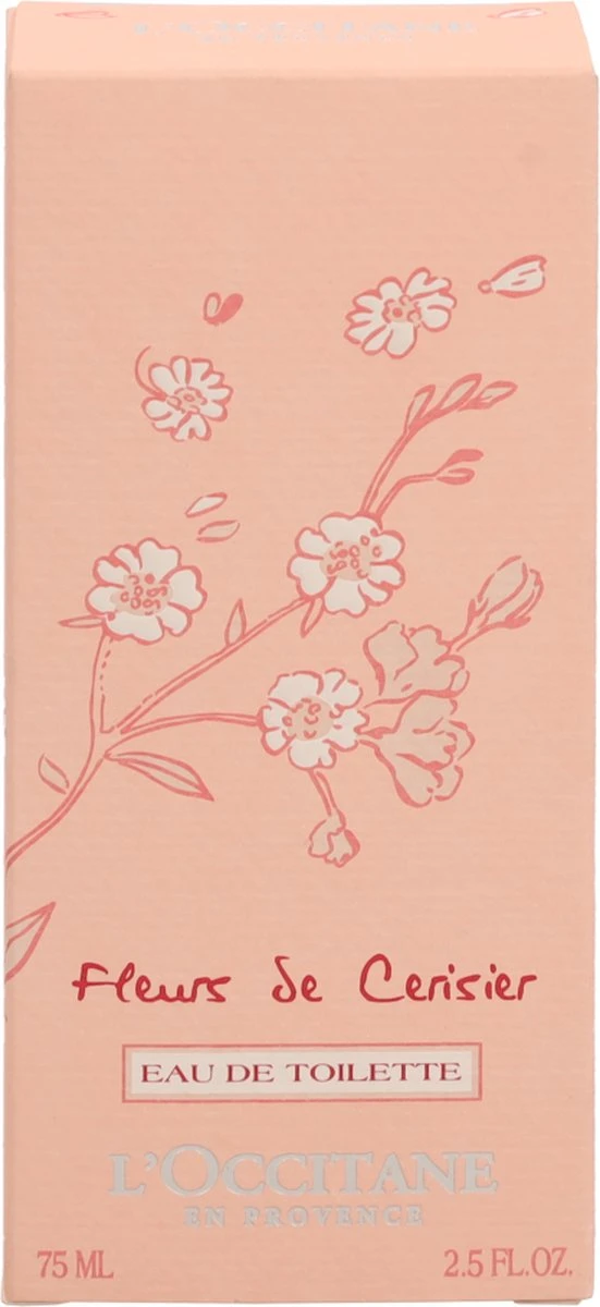 L'Occitane Fleurs De Cerisier - 75 Ml - Eau De Toilette Spray - Damesparfum 4 L'Occitane Fleurs De Cerisier - 75 Ml - Eau De Toilette Spray - Damesparfum - Afbeelding 4