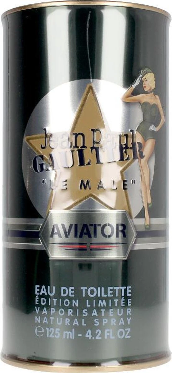 Jean Paul Gaultier Le Male Aviator Eau De Toilette 125ml Spray - Limited Edition 7 Jean Paul Gaultier Le Male Aviator Eau De Toilette 125ml Spray - Limited Edition - Afbeelding 7