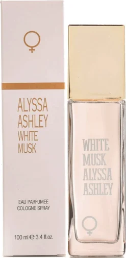 Alyssa Ashley - Eau De Parfum - White Musk - 100 Ml -Beroemde Parfum Winkel 587x1200 1