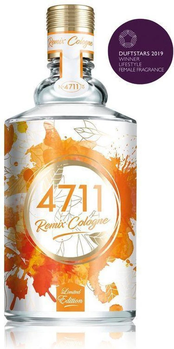 4711 Remix Cologne Orange - 100 Ml - Eau De Cologne - Unisexparfum 8 4711 Remix Cologne Orange - 100 Ml - Eau De Cologne - Unisexparfum - Afbeelding 8