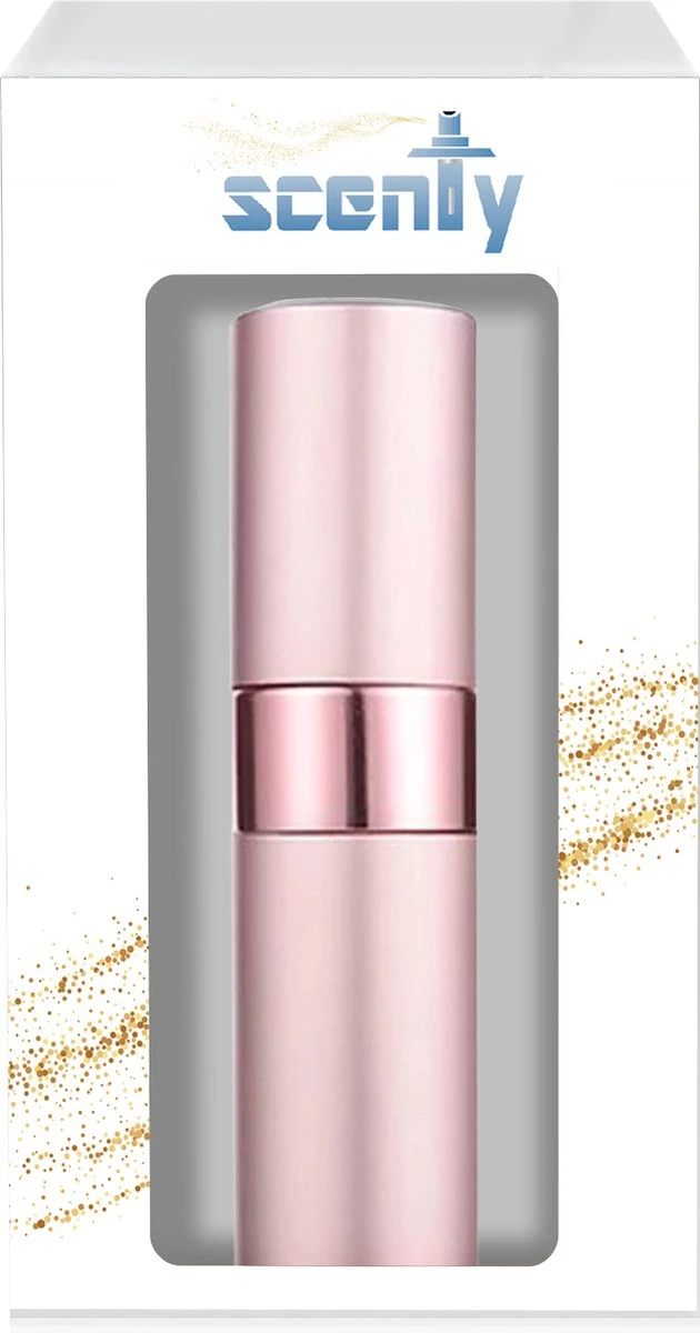Scenty - Parfum Verstuiver Navulbaar - Mini Parfum Flesje - Reisflesje - Lichtroze 5 Scenty - Parfum Verstuiver Navulbaar - Mini Parfum Flesje - Reisflesje - Lichtroze - Afbeelding 5