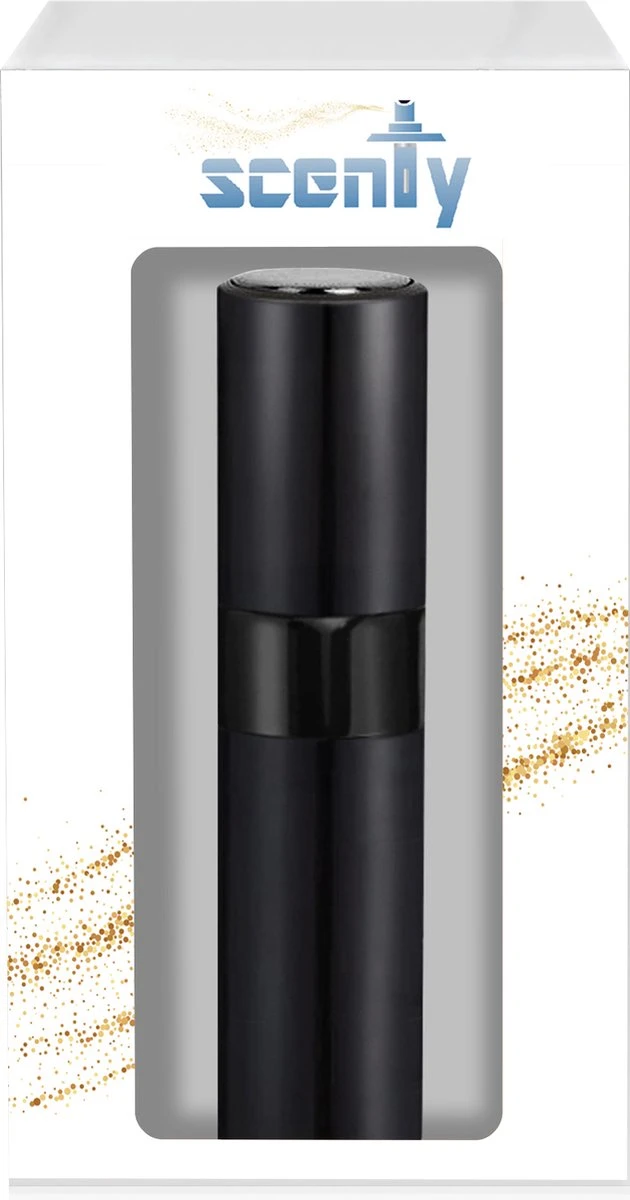 Scenty - Parfum Verstuiver Navulbaar - Mini Parfum Flesje - Reisflesje - Zwart 5 Scenty - Parfum Verstuiver Navulbaar - Mini Parfum Flesje - Reisflesje - Zwart - Afbeelding 5
