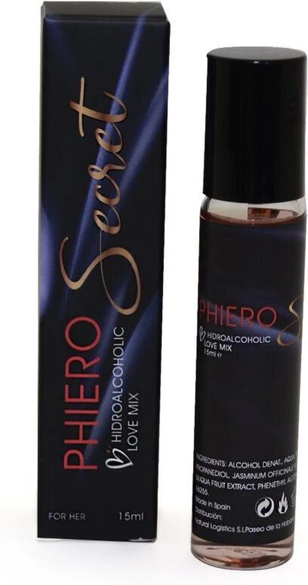 500Cosmetics Phiero Secret - Geurloze Feromonen - Combineerbaar Met Parfum - 15ml 1 500Cosmetics Phiero Secret - Geurloze Feromonen - Combineerbaar Met Parfum - 15ml