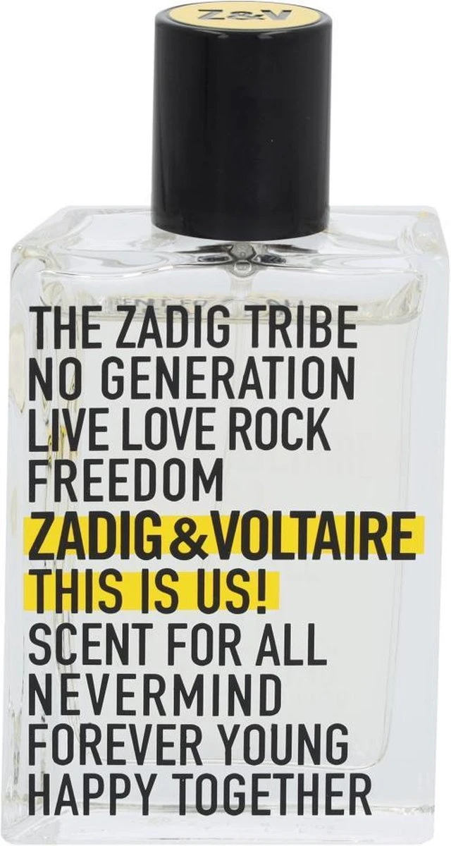 Zadig & Voltaire This Is Us! 50 Ml - Eau De Toilette - Unisex 5 Zadig & Voltaire This Is Us! 50 Ml - Eau De Toilette - Unisex - Afbeelding 5