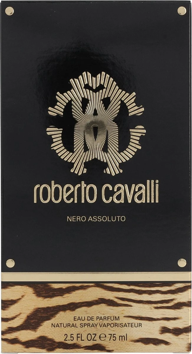 Roberto Cavalli Nero Assoluto For Women - 75 Ml - Eau De Parfum 3 Roberto Cavalli Nero Assoluto For Women - 75 Ml - Eau De Parfum - Afbeelding 3