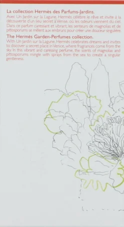 Hermes Un Jardin Sur La Lagune - 30 Ml - Eau De Toilette Spray - Unisexparfum 19 Hermes Un Jardin Sur La Lagune - 30 Ml - Eau De Toilette Spray - Unisexparfum -Beroemde Parfum Winkel 654x1200