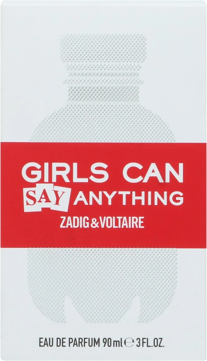 Zadig & Voltaire Girls Can Say Anything 90 Ml - Eau De Parfum - Damesparfum 3 Zadig & Voltaire Girls Can Say Anything 90 Ml - Eau De Parfum - Damesparfum - Afbeelding 3