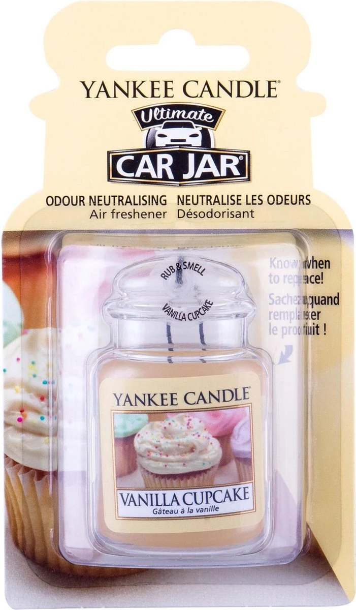 Yankee Candle - Vanilla Cupcake Ultimate Car Jar 1 Yankee Candle - Vanilla Cupcake Ultimate Car Jar