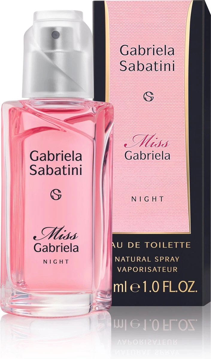 Gabriela Sabatini Miss Gabriela Night Eau De Toilette - 30 Ml 2 Gabriela Sabatini Miss Gabriela Night Eau De Toilette - 30 Ml - Afbeelding 2