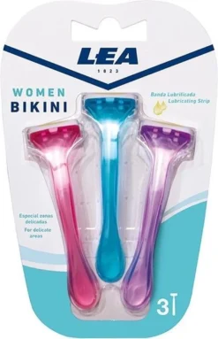 Wegwerpscheermessen Bikini Lea (3 Uds) -Beroemde Parfum Winkel 774x1200