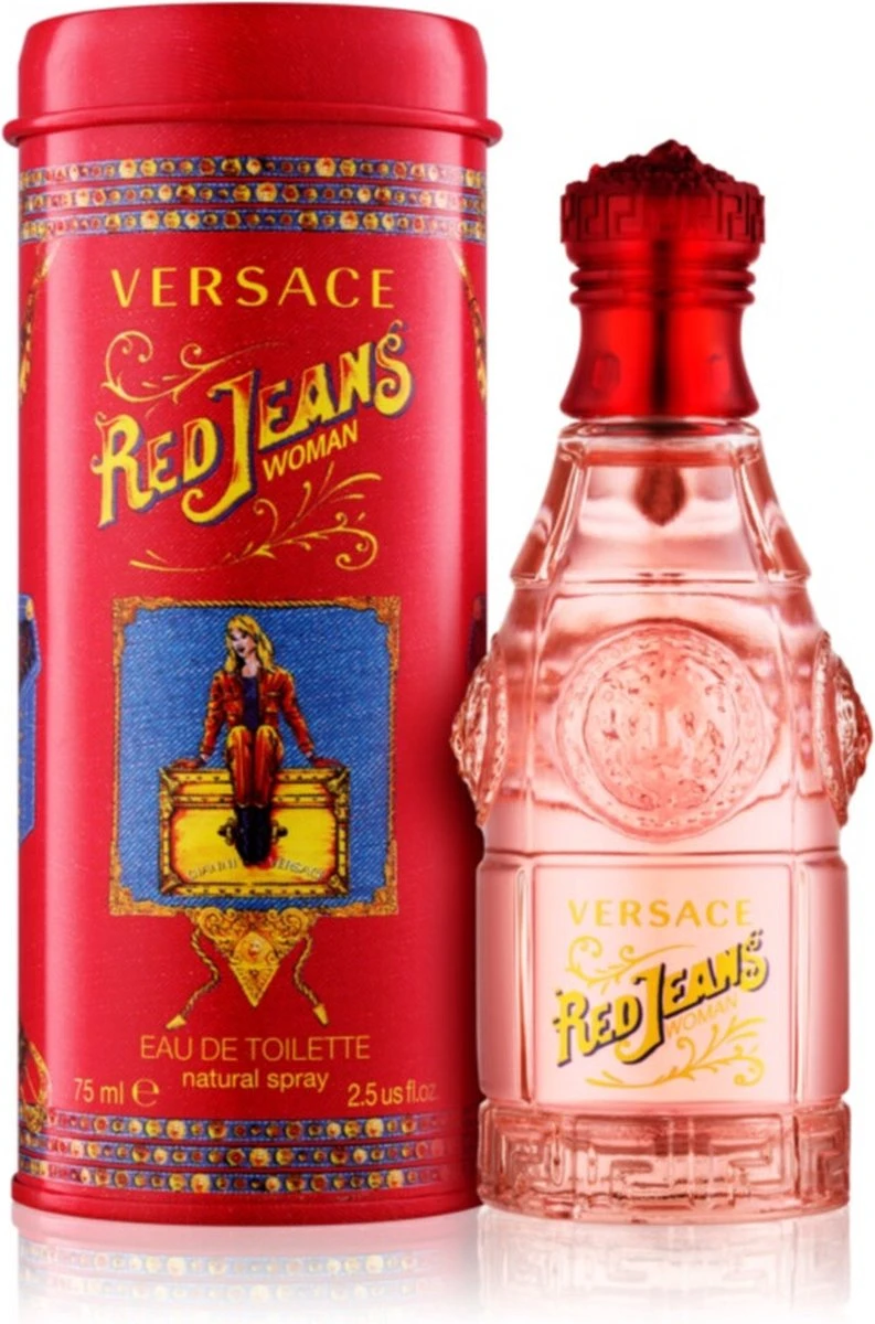 Versace Red Jeans 75 Ml - Eau De Toilette - Damesparfum 1 Versace Red Jeans 75 Ml - Eau De Toilette - Damesparfum